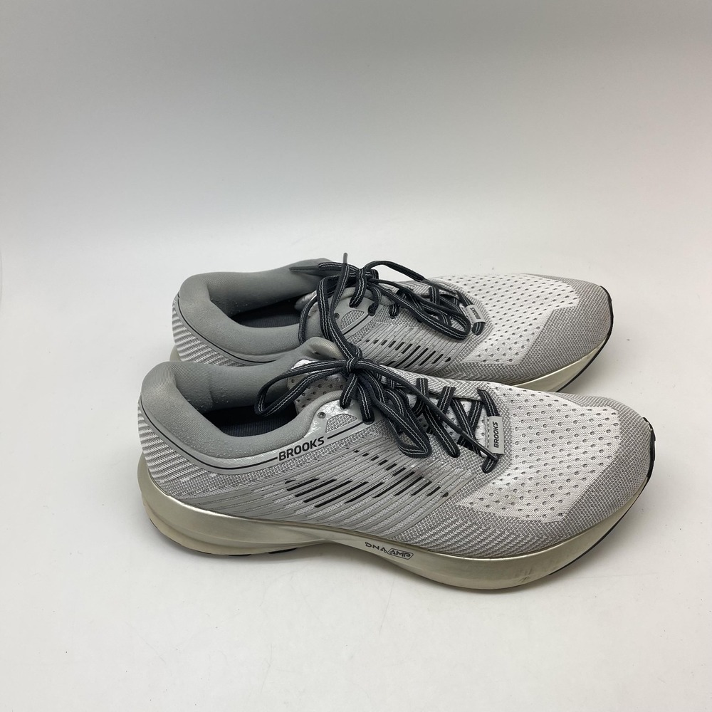 Brooks‎ Levitate DNA AMP Shoes Womens 9.5 Gray 1202581B131 Running Athletic Gym